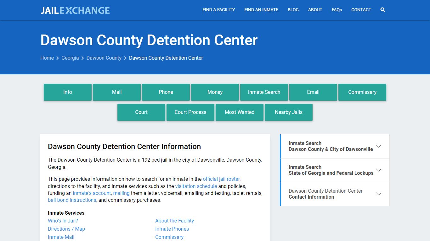 Dawson County Detention Center - Jail Exchange